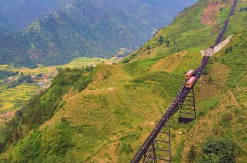 Sapa in ripen rice season - Vietnam in August